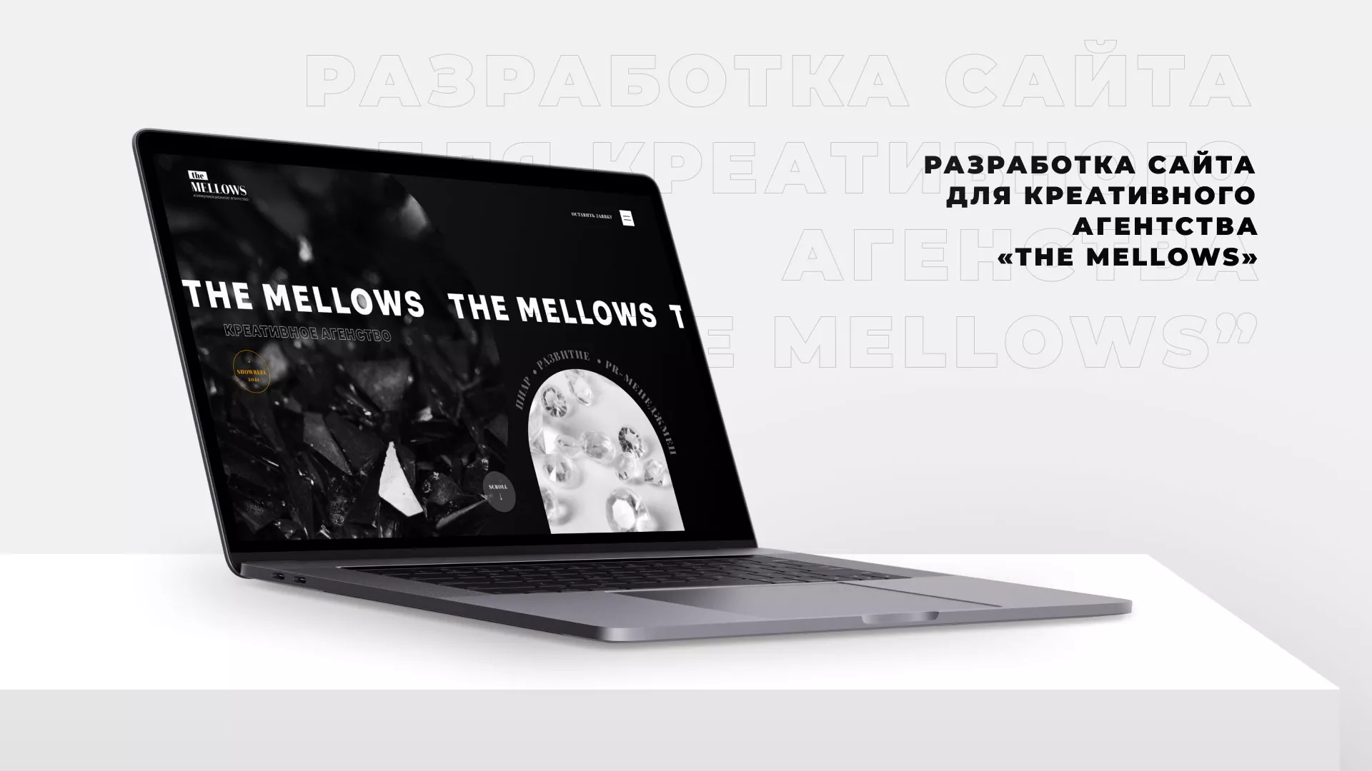 Разработка сайта креативного агентства «The Mellows» в Нестерове