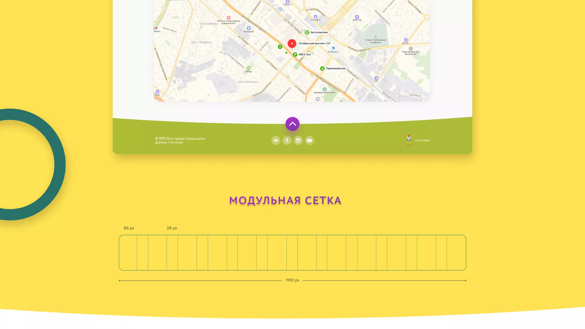 Разработка сайта детского активити-клуба «Домик гномика» в Нестерове