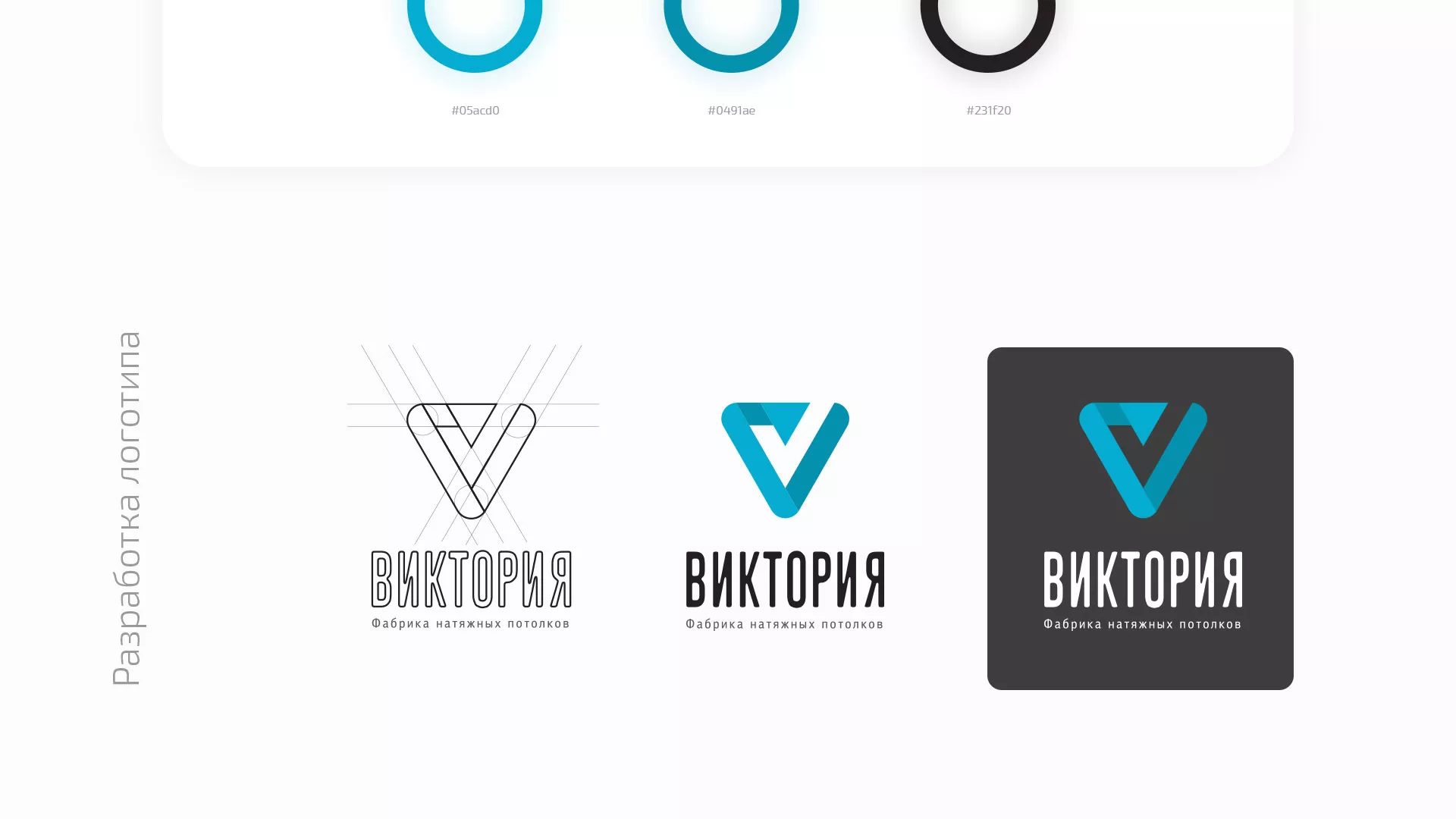 Разработка фирменного стиля компании по продаже и установке натяжных потолков в Нестерове