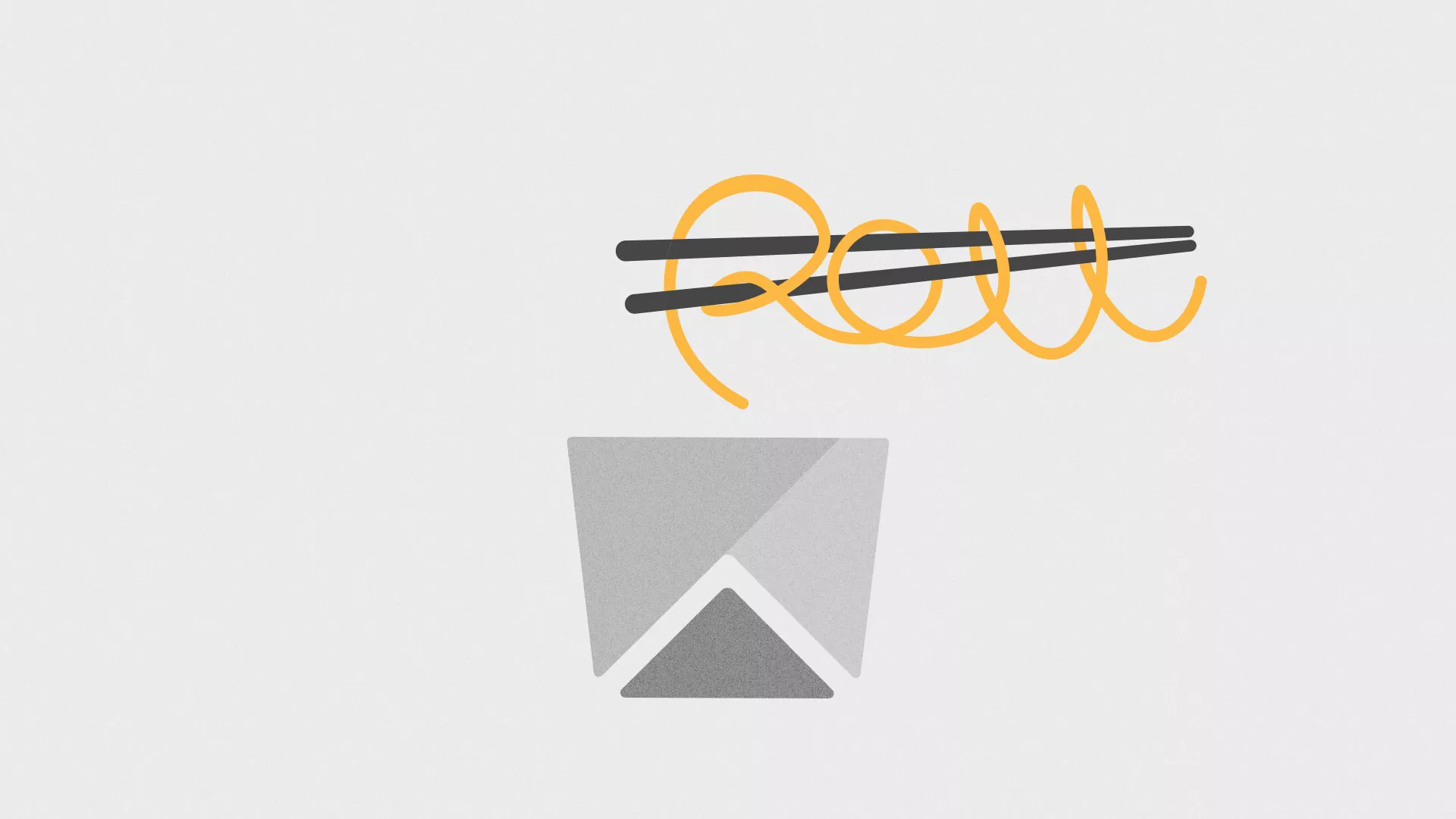 Оформление меню суши-бара «Roll Wok Club» в Нестерове